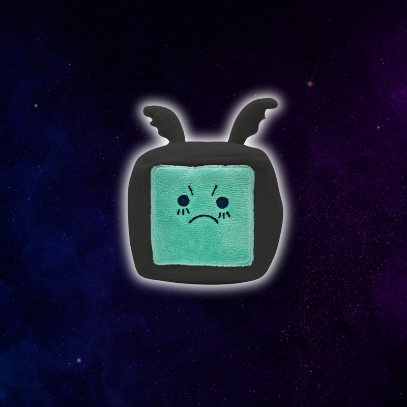 The Official GLOW IN THE DARK Temp-Bot Plushie