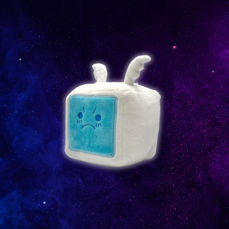The Official GLOW IN THE DARK Temp-Bot Plushie
