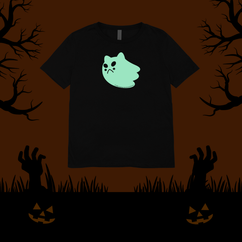 Puppycat Ghost GLOW Tee! (LIMITED QUANTITY)