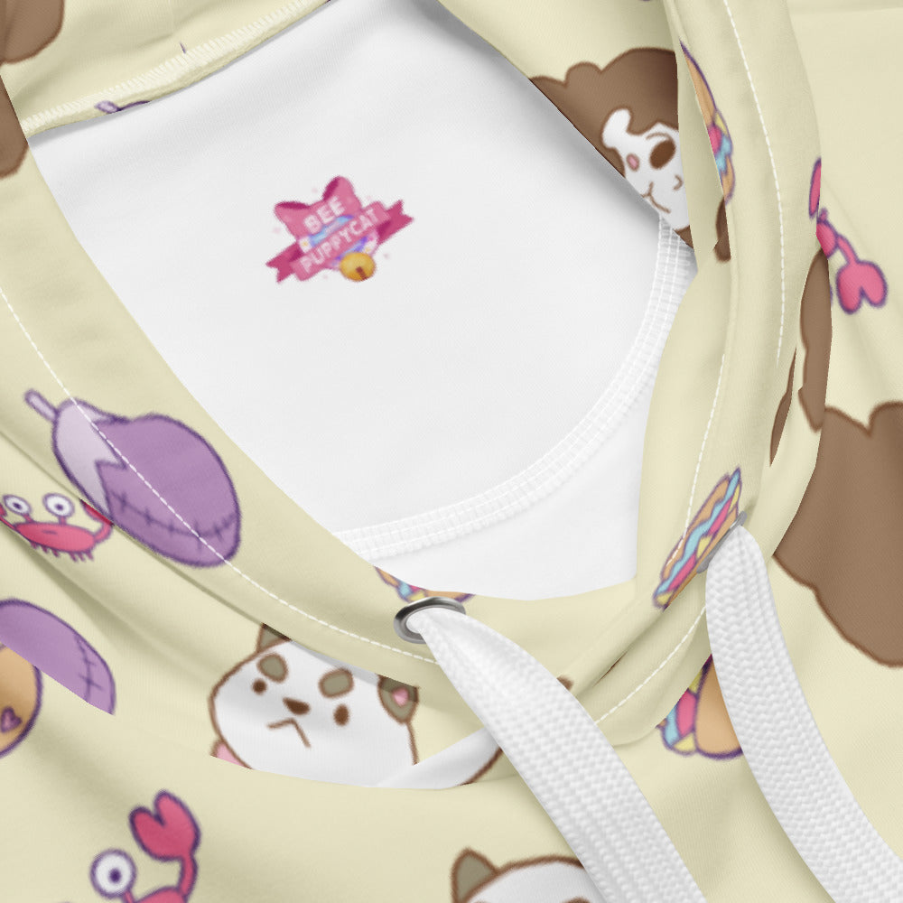 Bee and Puppycat - Bee & Puppycat All Over Print Hoodie