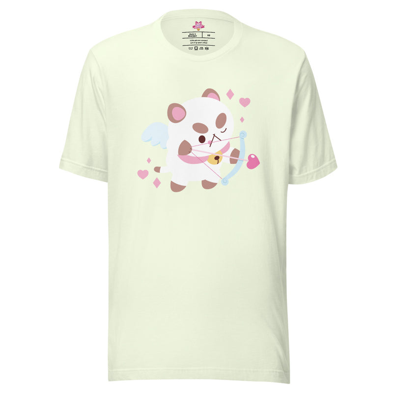 Cupid Puppycat Valentine's Day T-Shirt