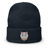 Embroidered Puppycat Beanie