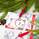 Metal Lazy Puppycat Ornament
