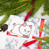 Metal Lazy Puppycat Ornament