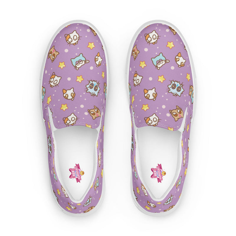 Women's Puppycat Purple Slip-on sneakers