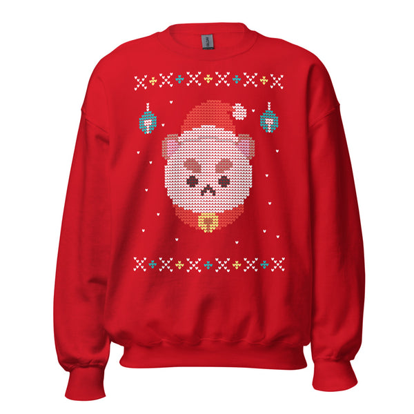 Puppycat Ugly Christmas Sweatshirt