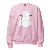 Snowman Puppycat Sweatshirt