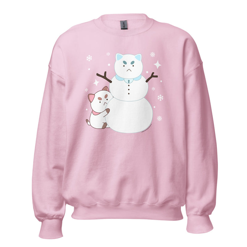 Snowman Puppycat Sweatshirt