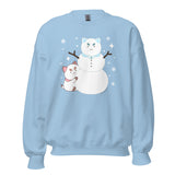 Snowman Puppycat Sweatshirt