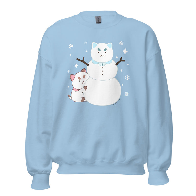 Snowman Puppycat Sweatshirt