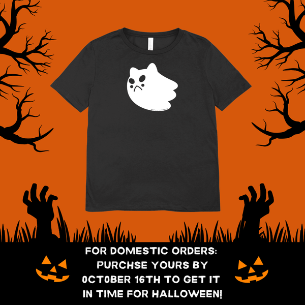 Puppycat Ghost GLOW Tee! (LIMITED QUANTITY)