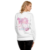 Premium Cherry Bee and Puppycat Sweatshirt