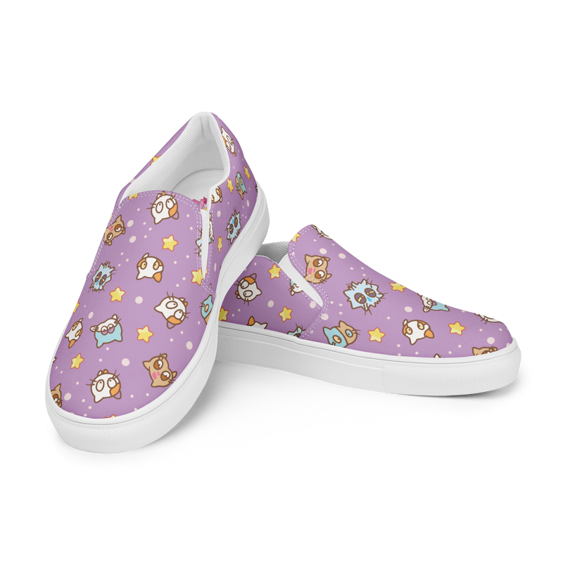 Women's Puppycat Purple Slip-on sneakers