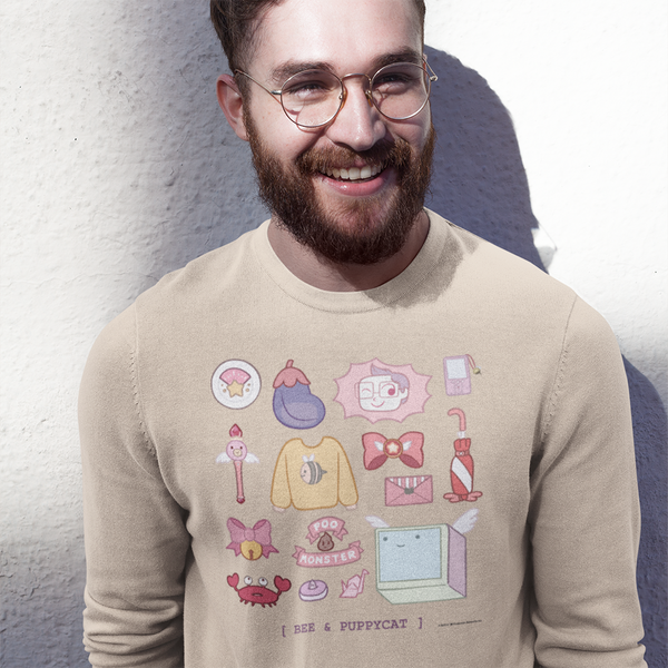 Bee and puppycat sales sweater